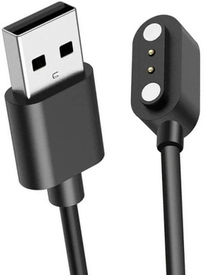 HexaGear Magnetic Charging Cable 1.5 A 1 m Metal Briaided Original Smart Watch Magnetic Charging Cable DO NOT WORK ANY OTHER SMART WATCH v1.91(Compatible with Noice ColorFit Pro 4, Noice Pro 4 Alpha, Noice Pro 4 Max, Black)