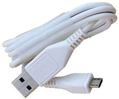 SANNO WORLD Micro USB Cable 3.1 A 1 m Fast Charging Cable |Original Vivo Cable | 3.1 Amp | High Speed Data Transfer |(Compatible with Micro ( V8) mobile phone, White, One Cable)