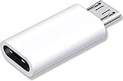 RALGUAT Reversible Micro USB 0.01 m USB C to Micro USB (v8) Adapter | Fast Charging & Data Sync | USB c to Micro USB Converter | Type c to v8 conveter | Compact & Durable | Compatible with Phones, Tablets | c Adapter(Compatible with Mobile, Tablet, Multicolor, One Cable, NA)