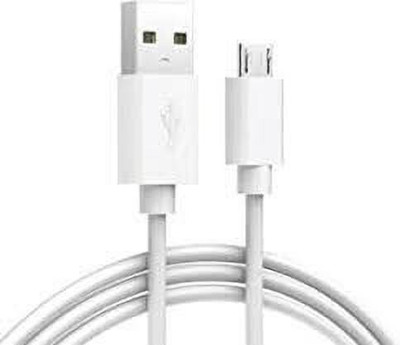The Black Store Micro USB Cable 1 m Micro USB to USB A Male Data Cable for Smartphones Data Sync & Charging Cable(Compatible with Android Devices, 3A Fast Charging Cable & Data Sync Cable 1m., White)
