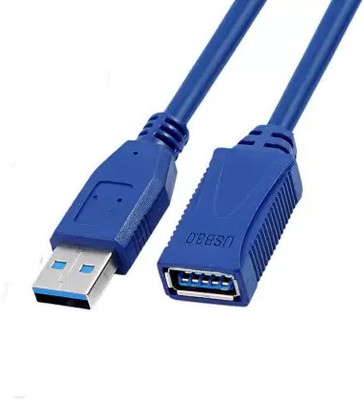 ALRITO Micro USB Cable 1.5 m USB 3.0 Male A to Female A Extension Cable Super Speed 5GBps for Laptop/PC/Printers - 150cm - 1.5 Metre(Compatible with Laptop, Card Reader, Pen Drive, Keyboard, PC, Blue, One Cable) ALRITO Micro USB Cable 1.5 m USB 3.0 Male A to Female A Extension Cable Super Speed 5GBps for Laptop/PC/Printers - 150cm - 1.5 Metre(Compatible with Laptop, Card Reader, Pen Drive, Keyboard, PC, Blue, One Cable)