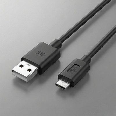 WhiteDoe Micro USB Cable 4.1 A 1.2 m mi USB cable Black(Compatible with All Smartphones, Tablets, Ipad, iphone, Laptop, 480 Mbps High Speed Data Transfer, Black, One Cable)