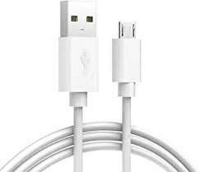 The Black Store Micro USB Cable 1 m Fast Charging USB Data Cable for Vivo Smartphones Supports(Compatible with High Speed Charging Upto 3.1A Micro USB Cable, White)