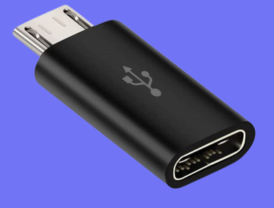 Skymac Reversible Micro USB 0.01 m SB C to Micro USB (v8) Adapter | Fast Charging & Data Sync | USB c to Micro USB Converter Type c to v8 conveter |(Compatible with Compact & Durable | Compatible with Phones, Tablets | c Adapter, Multicolor, One Cable, USB Type C To Micro USB)