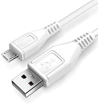 SANNO WORLD Micro USB Cable 6 A 1.1 m Fast data cable Compatible ALL Vivo Y95 Plus Micro USB Fast Charging Cable Sync(Compatible with Mobile phone, White, One Cable)