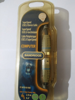 DEVBHOOMI Micro USB Cable 2 m DB-Bandridge BCL5902 Câble de périphérique USB 3.0(Compatible with Projector, Laptop, Monitor, Television, Personal Computer, Tablet,, Black)