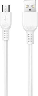 RPMSD Micro USB Cable 1 m 3.4A Super fast Micro USB Cable Fast Transmission Android Data Cable for charger cable(Compatible with All Smartphones Comprising Micro USB V8 Ports, White, One Cable)