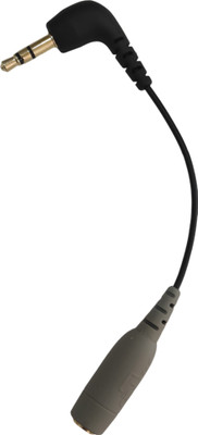 ELFOG Patch Cable 0.17 m TRRS to TRS Adapter - 3.5mm (Female) TRRS Microphone Adapter Cable to 3.5mm TRS (Male) for Cameras and Recorders(Compatible with connecting microphones, smartphone mics,, Black, One Cable) ELFOG Patch Cable 0.17 m TRRS to TRS Adapter - 3.5mm (Female) TRRS Microphone Adapter Cable to 3.5mm TRS (Male) for Cameras and Recorders(Compatible with connecting microphones, smartphone mics,, Black, One Cable)