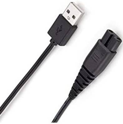 Kotsun Power Cord 1 m Cable Compatible for Trimmer & Body Electric Shaver Charger Cable