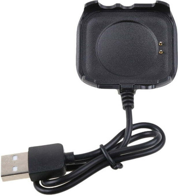 TECHEL Power Sharing Cable 3 m t500 katori charger Smart Watch 2 PIN Charging xdc17(Compatible with Multi - Text
only null values allowed, Black)