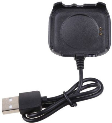 TECHEL Power Sharing Cable 3 m t500 katori charger Smart Watch 2 PIN Charging xdc15(Compatible with Multi - Text
only null values allowed, Black)