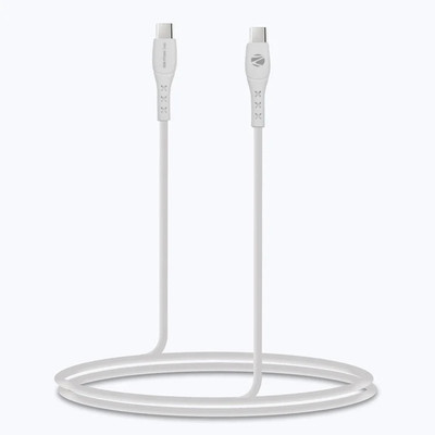 ZEBRONICS Type C 1 m ZEB-TT30V(Compatible with TABLETS, SMART PHONES, White)