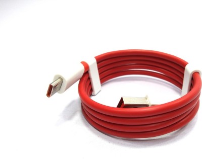 AYUVEDA USB Type C Cable 6.5 A 1.00470999999996 m Copper Braiding oneplus fast charger cable(Compatible with Xiaomi 8A Mi A1 | Mi A2 | Mi A3 | Samsung Galaxy A51 | Samsung Galaxy A02s, Red, One Cable)