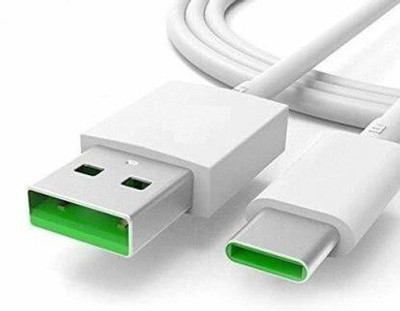 SANNO WORLD USB Type C Cable 6.5 A 1.004 m Copper Braiding 18w fast charger(Compatible with Data Cable Original Like Charger Qualcomm QC 3.0 Quick Fast Charging Type C, Red, One Cable)
