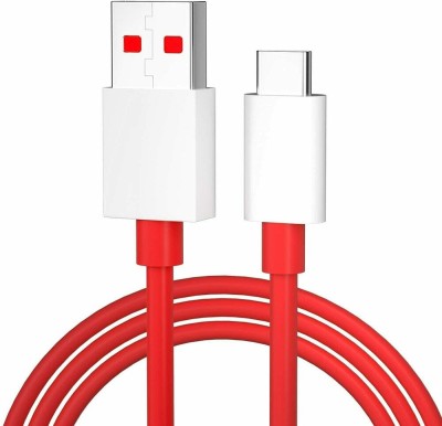 UBPro USB Type C Cable 6.5 A 1.01 m Mobile Charger Cable 80W 65W Data Cable Type C Cable(Compatible with Xiaomi,Samsung/Honor/LG/vivo/OPPO/oneplus/realme, Red, One Cable)