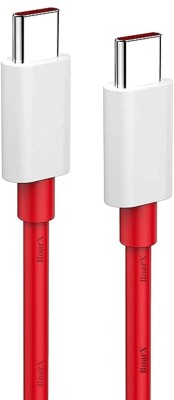 RoarX USB Type C Cable 6.5 A 1 m TPE Compatible for Oneplus Original Type C to C Cable 65W Dash,Warp,SuperVooc Charging Data Cable Type-C Compatible with OnePlus 11/11R 5G/10R/10T/9/9R/9 Pro/9RT/8T Nord(Compatible with OnePlus 11/11R 5G/10R/10T/9/9R/9 Pro/9RT/8T Nord, Red, Type C To C Cable For OneP