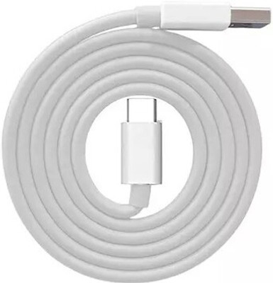 TechZen USB Type C Cable 4 A 1 m 35W/4A(Compatible with mobile, White, One Cable)