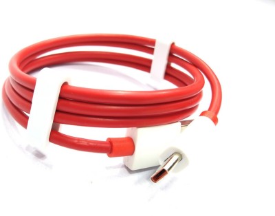 AYUVEDA USB Type C Cable 6.5 A 1.00125999999998 m Copper Braiding Xiaomi Redmi Note 9 Pro | Xiaomi Redmi Note 8 | Xiaomi Note 8 Pro(Compatible with c type cable for mobile charger vooc, Red, One Cable)