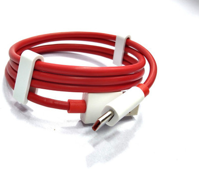 AYUVEDA USB Type C Cable 6.5 A 1.00151999999998 m Copper Braiding Super Fast Charge Wall Charger 5V 4A Adapter USB-C Dash Charging Cable(Compatible with car charger fast charging c type, Red, One Cable)