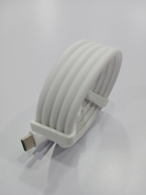 AYUVEDA USB Type C Cable 6.5 A 1.00339999999995 m Copper Braiding fast charging cable(Compatible with 3.1 Amp Fast Charging Cable USB Type C Cable (Support Fast Charging & Data Sync), White, One Cable)