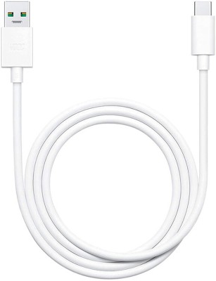 NUKAICHAU USB Type C Cable 6.5 A 1.00480999999996 m Copper Braiding oneplus type c to type c cable(Compatible with Smart Cable Type C Fast Charge For OnePlus 7 Pro/ 7T/ 8 Pro 8 A, White, One Cable)