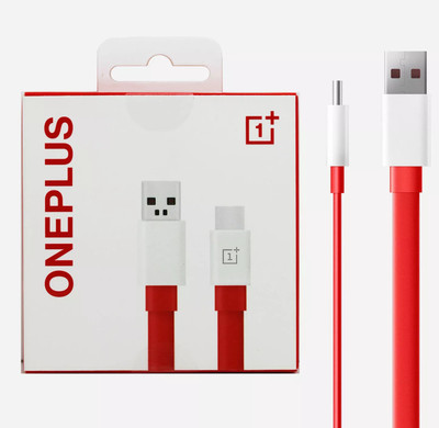 OnePlus USB Type C Cable 13.7 A 1 m This data cable supports 160W Max fast charging SUPERVOOC SUPERVOOC DL129(Compatible with OnePlus SUPERVOOC 150W Super Flash Charger Data Cable, Red, One Cable)