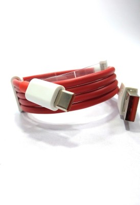 AYUVEDA USB Type C Cable 6.5 A 1.00052999999999 m Copper Braiding 5A Fast For Oppo 2 | Oppo 2Z | Oppo 2F | Oppo Reno 10x Zoom | Oppo k3(Compatible with 50W/5A FAST CHARGING CABLE TYPE C FOR REALME 6i / 6 PRO / 7i / 8 / 8S / 8i, Red, One Cable)