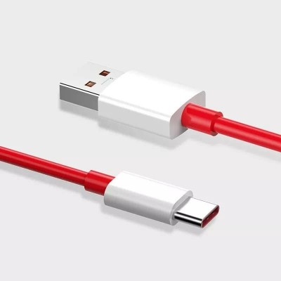 Gadget Zone USB Type C Cable 6.5 A 1 m Copper Braiding Infinix Hot 10 Pro/Infinix Hot 10S USB Cable | Data Sync Cable(Compatible with Charger data cable, Red, One Cable)