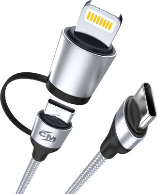 Callmate USB Type C Cable 1 m 60W 2in 1 Type C to Type C Fast Charging/ Data Cable