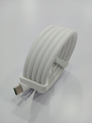 NUKAICHAU USB Type C Cable 6.5 A 1.48 m Copper Braiding oneplus type c otg cable(Compatible with SeeConnect-2110i 3A USB A to Type C Sync and Charge Cable ,Fast Charging, White, One Cable)