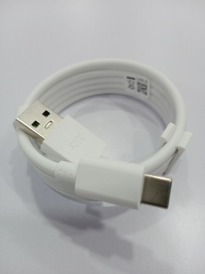 NUKAICHAU USB Type C Cable 6.5 A 1.31 m Copper Braiding data cable type c to type c(Compatible with Type-C Cable for Xiaomi Poco F1 Xiaomi Redmi Note 7 Pro Latest Edition USB Cable, White, One Cable)
