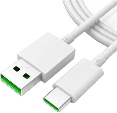 NUKAICHAU USB Type C Cable 6.5 A 1.00454999999996 m Copper Braiding oneplus 7t usb cable(Compatible with Xiaomi Mi Note 10 | Xiaomi Poco M2 Pro | Xiaomi Redmi Note 7 pro, White, One Cable)