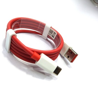 AYUVEDA USB Type C Cable 6.5 A 1.00122999999998 m Copper Braiding Realme 5 Pro|Realme 7 Pro|Realme X2 Pro|Realme 6| Realme 7| Realme 8| Realme X3(Compatible with c type cable for mobile charger oneplus, Red, One Cable)