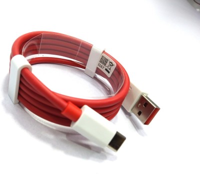 AYUVEDA USB Type C Cable 6.5 A 1.00458999999996 m Copper Braiding oneplus c type charging cable(Compatible with Samsung Galax S10 S9 S20 | Nokia | Vivo And All Smartphone Charging type c, Red, One Cable)