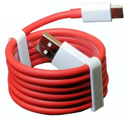 PRODART USB Type C Cable 6.5 A 1 m 65W DART/VOOC/DASH USB TYPE C CHARGING CABLE(Compatible with oppo,realme,narzo,oneplus,vivo,iqoo,samsung,motorola,mi,redmi,poco, White, One Cable)