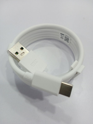 AYUVEDA USB Type C Cable 6.5 A 1.35 m Copper Braiding fast charging usb cable type c(Compatible with C Cable Compatible with Xiaomi Redmi Note 7 pro | Xiaomi Redmi Note 9 Pro, White, One Cable)