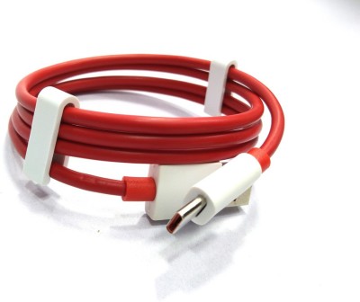 AYUVEDA USB Type C Cable 6.5 A 1.00152999999998 m Copper Braiding Charging Rapidly Adapter Compablity for OnePlus 9 7t,7,6 pro,6T 5T 5 3T 3 nord(Compatible with car charger fast charging for iphone, Red, One Cable)