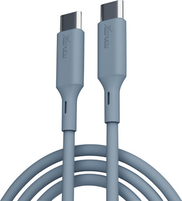 XTOUCH USB Type C Cable 3.1 A 1.2 m - Type C to C Cable(Compatible with Phone, White, One Cable)