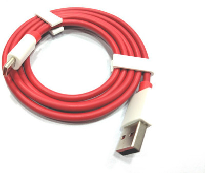 SANNO WORLD USB Type C Cable 6.5 A 1.5 m Copper Braiding Xioami data cable type c(Compatible with Xiaomi type c fast charger, Red, One Cable)