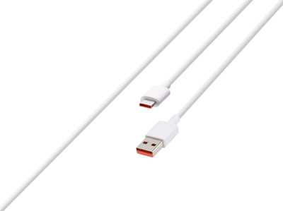 Mi USB Type C Cable 3 A 1 m TPE XMUSBTC100(Compatible with Mobile, White, One Cable)