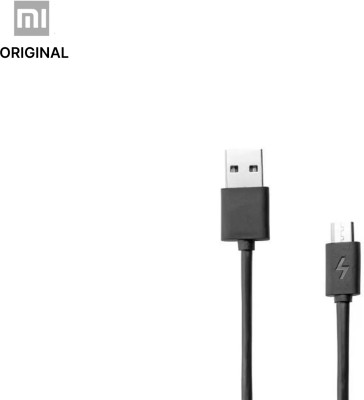 Mi Micro USB Cable 2.4 A 120 cm SJV4154IN/SJV4116IN(Compatible with Android and Other Micro USB Supported Devices, Black, One Cable)
