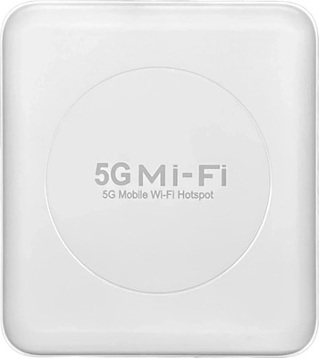 NURDSKULL 5G Portable WiFi Hotspot | MF5606 Chipset | 300 Mbps Data Card ,Calls not Supported(White)