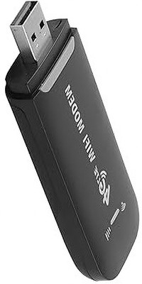 X88 Pro USB 4G/5G All SIM Support Dongle – External Wi‑Fi Hotspot, 150 Mbps LTE Speed 7.2 Mbps Data Card ,Calls not Supported(Black)