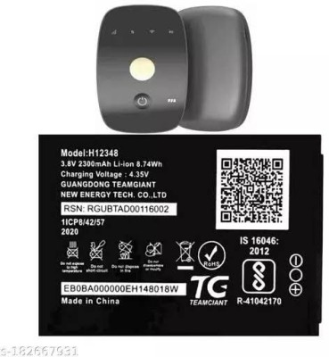 Nexta Battery For Jio WiFi Dongle M2S JioFi 2 Wireless Router/ Jio Fi2 4G / M2s Data Card(Black)