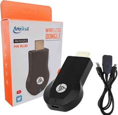 Isonix M4 Plug WiFi Wireless Display 4K Cast HDMI Dongle for LED TV Screen Data Card