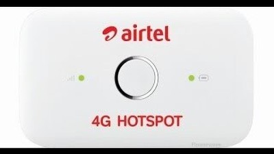 Airtel Huawei 4G Unlocked Hotspot E5573CS-609 WIFI Data card All Sim supported Data Card(White)