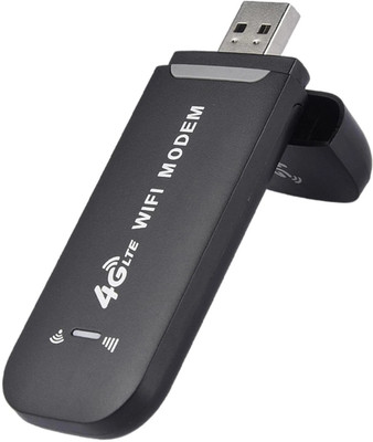 X88 Pro 4G LTE WiFi Dongle with All SIM 4G,5G Network Support, Plug & Play Sim Insert 7.2 Mbps Data Card ,Calls not Supported(Black)