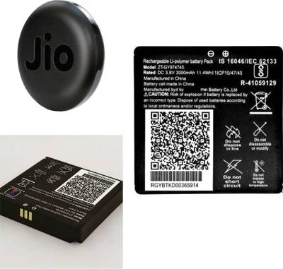 Nexta Mobile Battery For JIOFI 6 JMR 1040 JIO WIFI 6 JIO ROUTER 1040 JIO JMR815 DONGLE Data Card