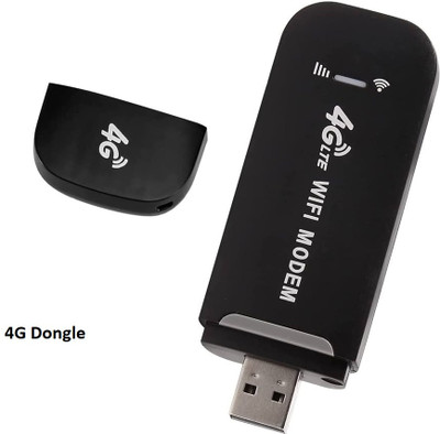 X88 Pro Universal 4G LTE WiFi Dongle | All SIM | 4G/5G | Plug & Play 7.2 Mbps Data Card ,Calls not Supported(Black)
