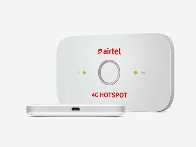 Airtel e5573cs-609 All Sim Supported Sold By Shopping Hub Data Card(White)